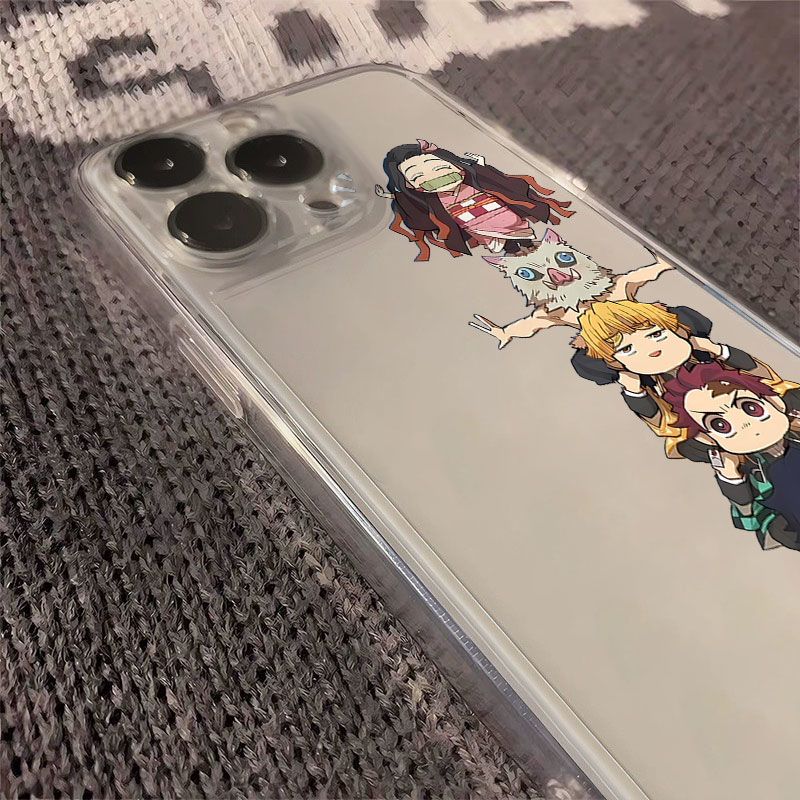Demon Slayer Chibi Stack Phone Case — 2 Designs — product view 4