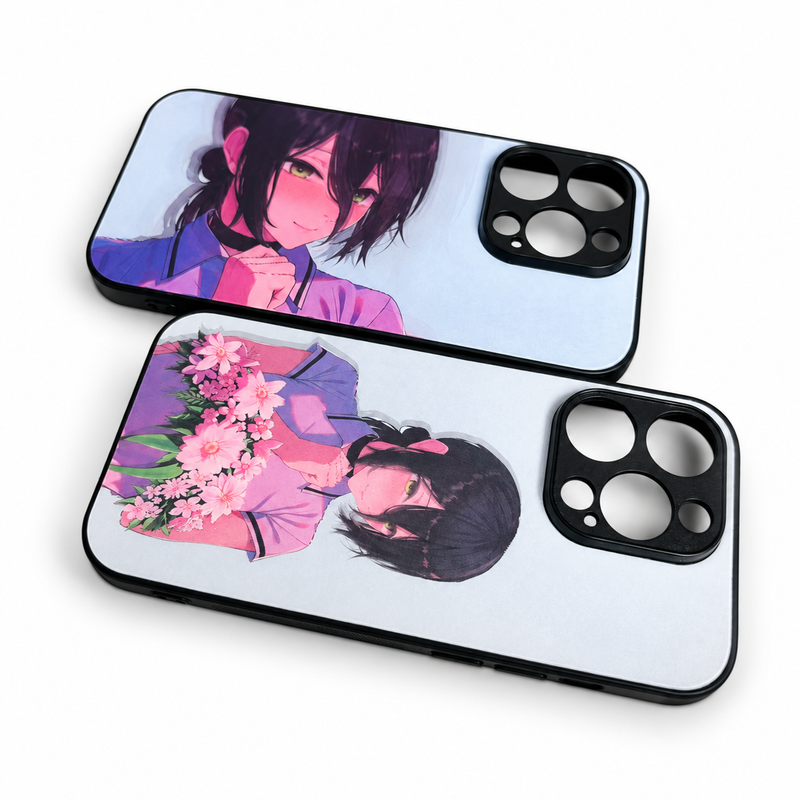 Chainsaw Man Reze Blushing Lenticular Phone Case — 2 Designs