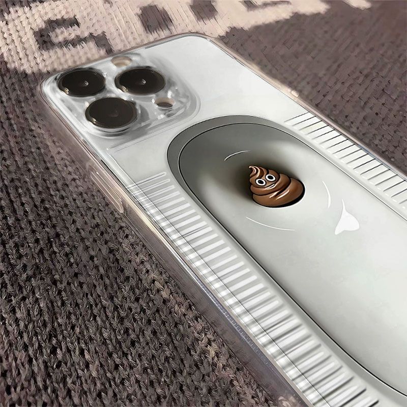 Toilet Novelty Phone Case — 2 Designs — product view 5
