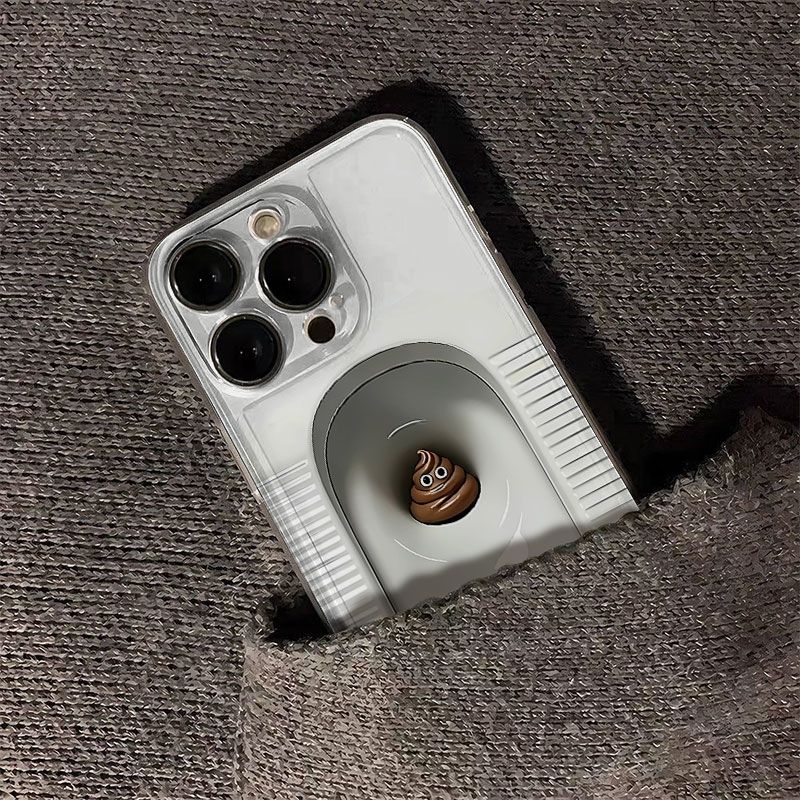 Toilet Novelty Phone Case — 2 Designs — product view 6