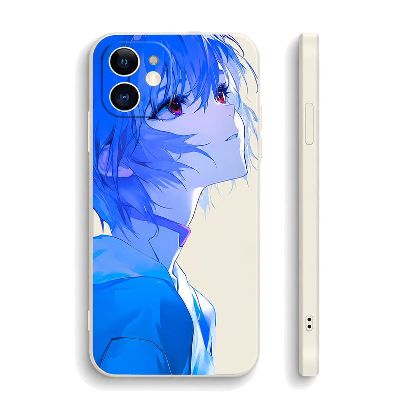 Neon Genesis Evangelion Asuka & Rei Phone Case — 10 Designs on a pure white background