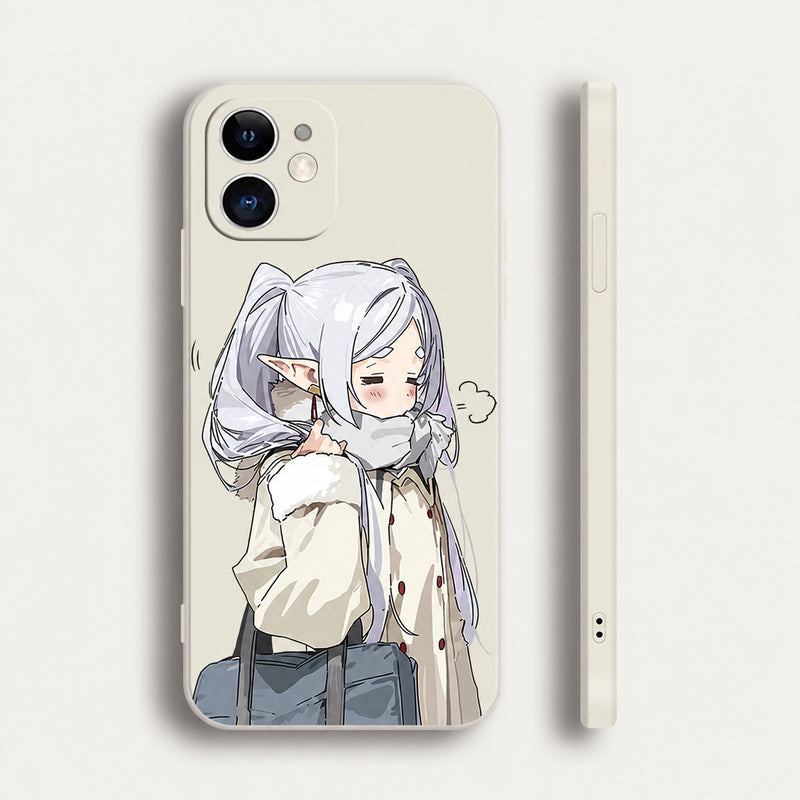 Frieren: Beyond Journey's End Phone Case — 5 Styles on a pure white background