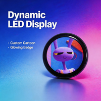 LED Anime Badge Pin for Itabags & Con Fits