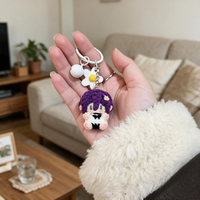 Handmade Chainsaw Man Crochet Charms — 6 Characters