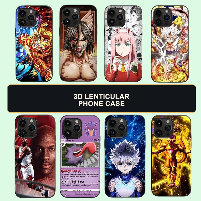 Anime Lenticular Phone Case — 34 Designs restored original image 1