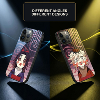 Demon Slayer Upper Moons Lenticular Phone Case restored original image 5