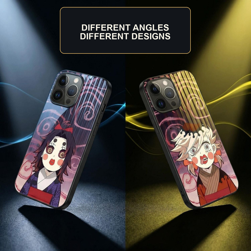 Demon Slayer Upper Moons Lenticular Phone Case restored original image 5