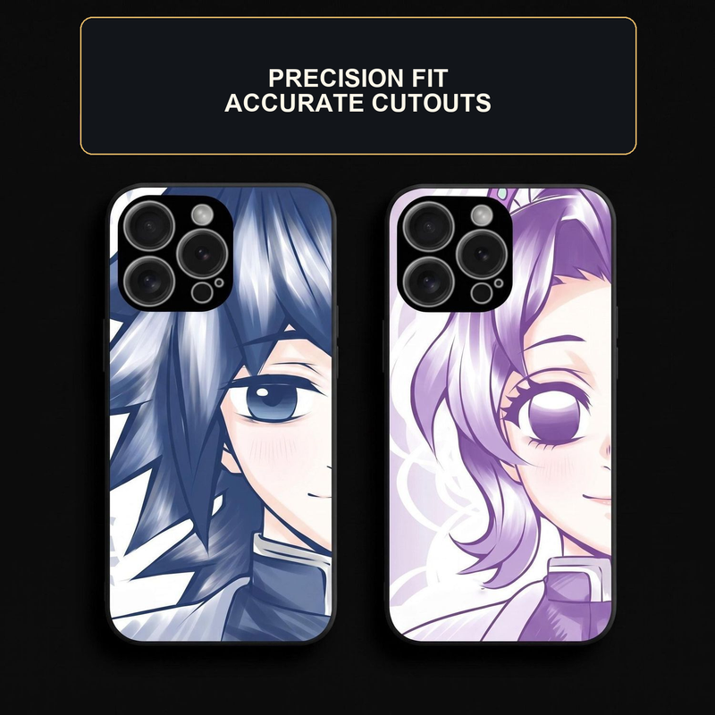 Demon Slayer Character Duo Lenticular Phone Case — 6 Designs restored original image 2