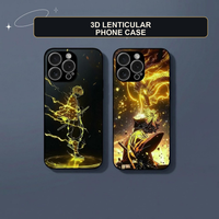 Demon Slayer Zenitsu Agatsuma Lenticular Phone Case restored original image 6