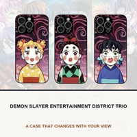 Demon Slayer Entertainment District Trio Lenticular Phone Case restored original image 1