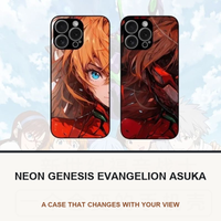 Neon Genesis Evangelion Asuka Lenticular Phone Case restored original image 1