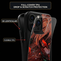 Neon Genesis Evangelion Asuka Lenticular Phone Case restored original image 6