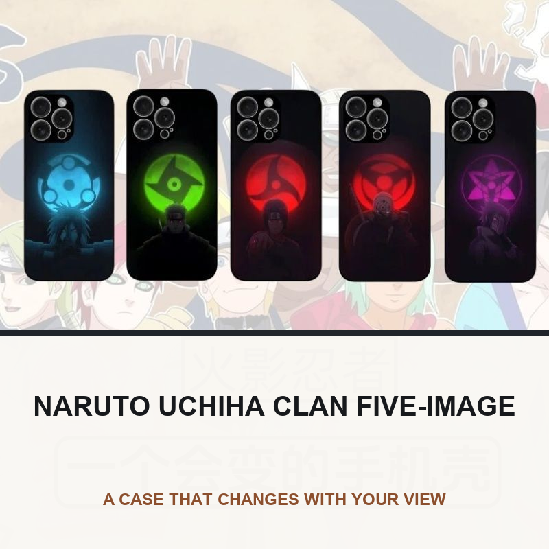 Naruto Uchiha Clan Five-Image Lenticular Phone Case restored original image 1