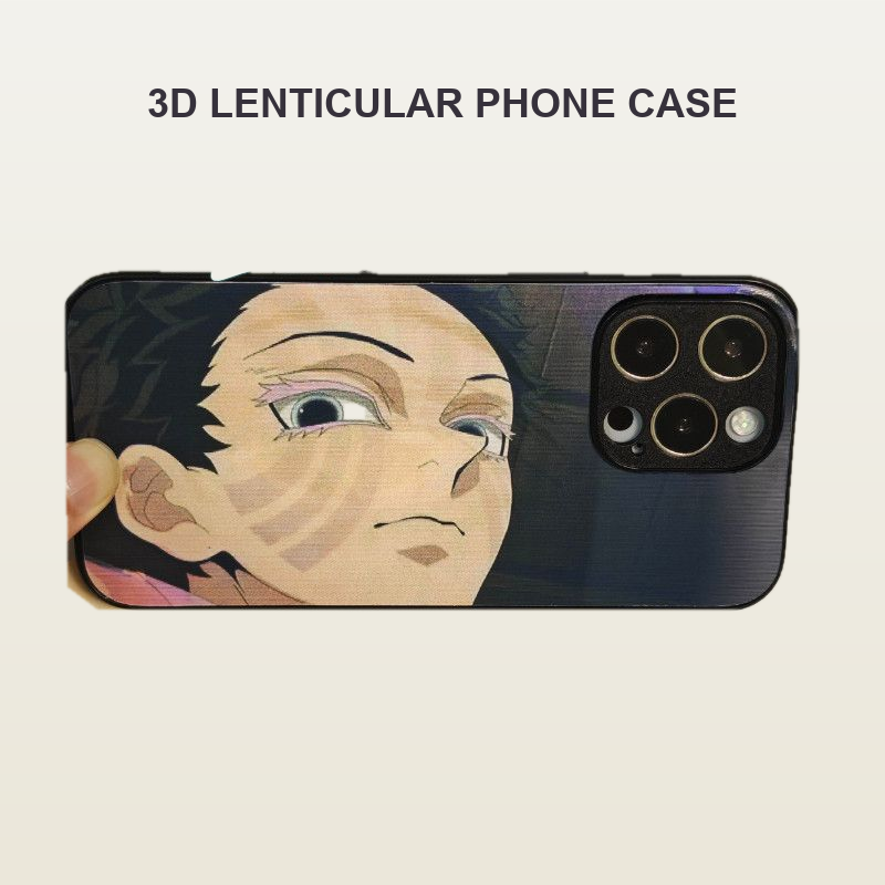 Demon Slayer Character Lenticular Phone Case restored original image 3