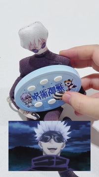 JJK Gojo Voice Keychain — Talking Acrylic Charm video
