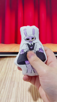 Custom Plush Keychain — Personalized Doll Charm with Voice Recording video
